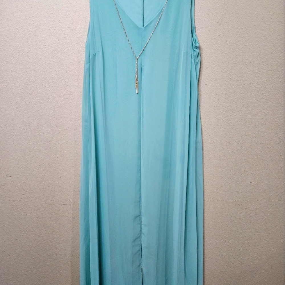 J M Collection Sleeveless Maxi Dress - Size M